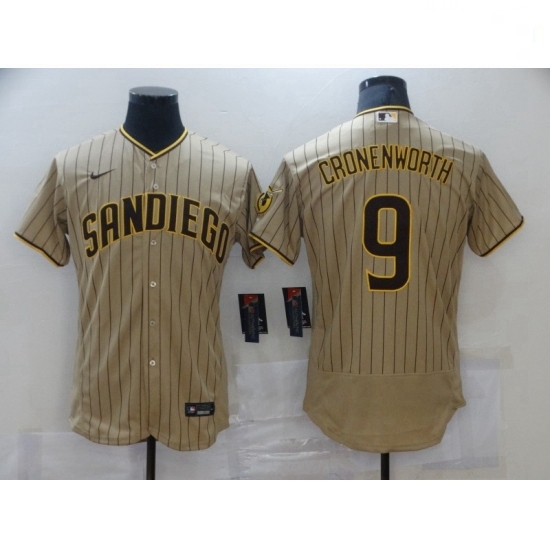 Youth Nike San Diego Padres 9 Jake Cronenworth Sand Brown 2021 Road Player Jersey Youth Nike San Diego Padres 9 Jake Cronenworth Sand Brown 2021 Road Player Jersey