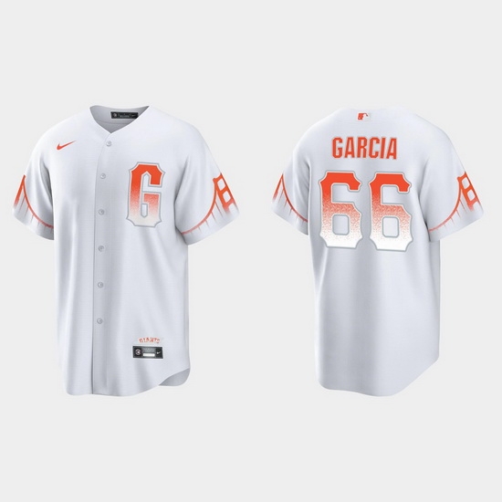 Men San Francisco Giants 66 Jarlin Garcia Men 2021 City Connect White Fan Version Jersey Men San Francisco Giants 66 Jarlin Garcia Men 2021 City Connect White Fan Version Jersey