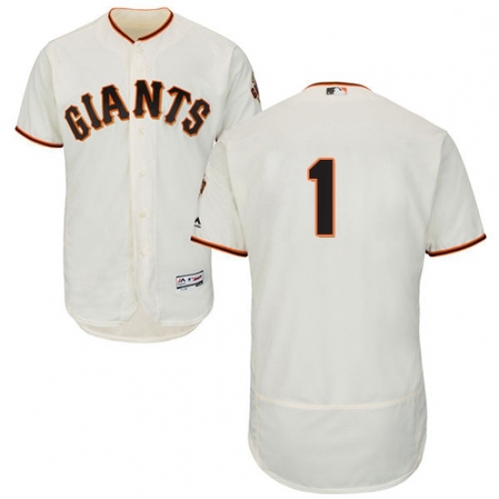 Mens Majestic San Francisco Giants 1 Gregor Blanco Cream Home Flex Base Authentic Collection MLB Jersey Mens Majestic San Francisco Giants 1 Gregor Blanco Cream Home Flex Base Authentic Collection MLB Jersey