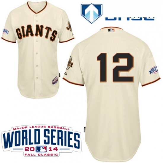 Mens Majestic San Francisco Giants 12 Joe Panik Replica Cream Home Cool Base w2014 World Series Patch MLB Jersey Mens Majestic San Francisco Giants 12 Joe Panik Replica Cream Home Cool Base w2014 World Series Patch MLB Jersey