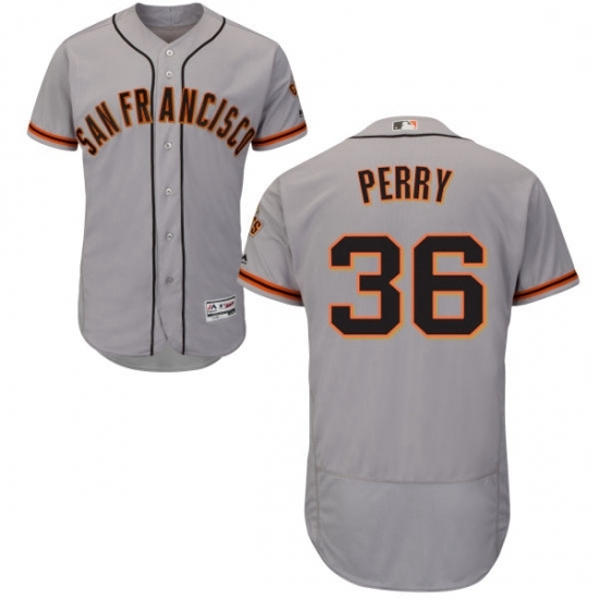 Mens Majestic San Francisco Giants 36 Gaylord Perry Grey Road Flex Base Authentic Collection MLB Jersey Mens Majestic San Francisco Giants 36 Gaylord Perry Grey Road Flex Base Authentic Collection MLB Jersey