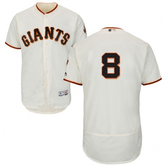 Mens Majestic San Francisco Giants 8 Hunter Pence Cream Home Flex Base Authentic Collection MLB Jersey Mens Majestic San Francisco Giants 8 Hunter Pence Cream Home Flex Base Authentic Collection MLB Jersey