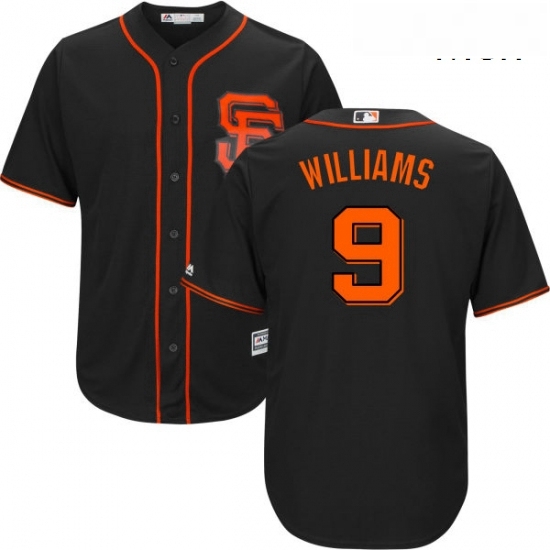 Mens Majestic San Francisco Giants 9 Matt Williams Replica Black Alternate Cool Base MLB Jersey Mens Majestic San Francisco Giants 9 Matt Williams Replica Black Alternate Cool Base MLB Jersey