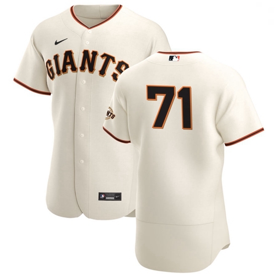 San Francisco Giants 71 Tyler Rogers Men Nike Cream Home 2020 Authentic Player MLB Jersey San Francisco Giants 71 Tyler Rogers Men Nike Cream Home 2020 Authentic Player MLB Jersey