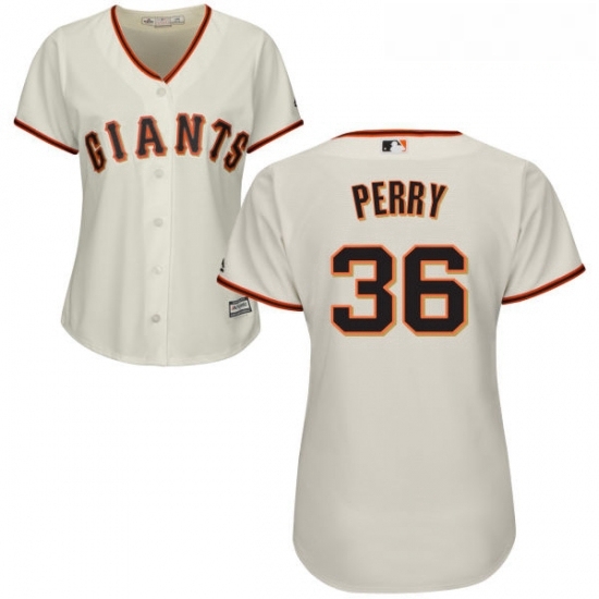 Womens Majestic San Francisco Giants 36 Gaylord Perry Authentic Cream Home Cool Base MLB Jersey Womens Majestic San Francisco Giants 36 Gaylord Perry Authentic Cream Home Cool Base MLB Jersey