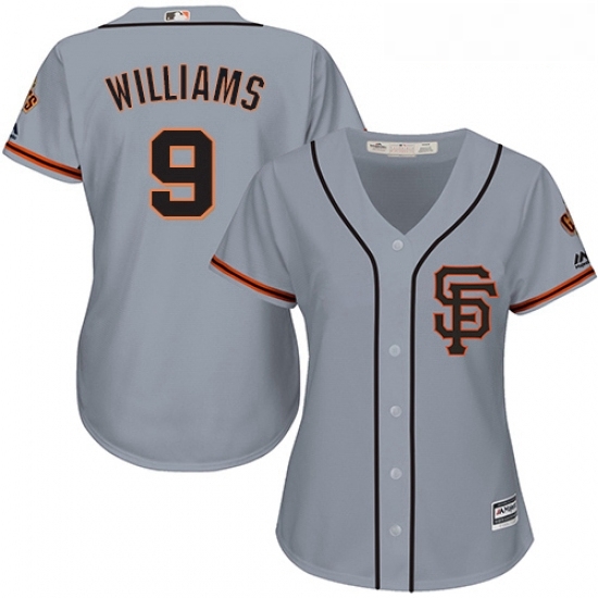 Womens Majestic San Francisco Giants 9 Matt Williams Authentic Grey Road 2 Cool Base MLB Jersey Womens Majestic San Francisco Giants 9 Matt Williams Authentic Grey Road 2 Cool Base MLB Jersey