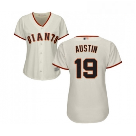 Womens San Francisco Giants 19 Tyler Austin Replica Cream Home Cool Base Baseball Jersey Womens San Francisco Giants 19 Tyler Austin Replica Cream Home Cool Base Baseball Jersey