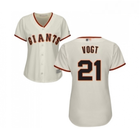 Womens San Francisco Giants 21 Stephen Vogt Replica Cream Home Cool Base Baseball Jersey Womens San Francisco Giants 21 Stephen Vogt Replica Cream Home Cool Base Baseball Jersey