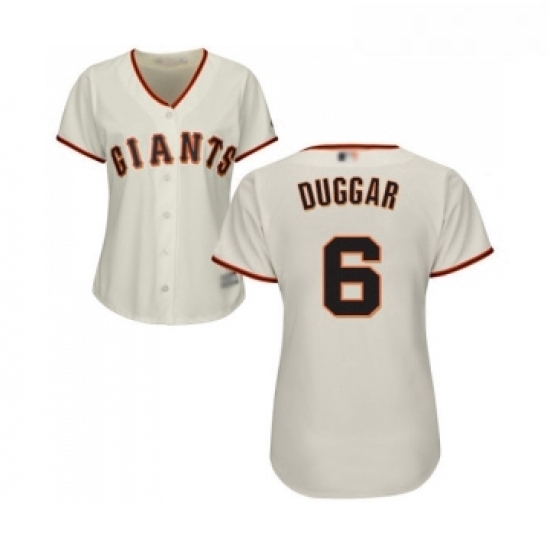 Womens San Francisco Giants 6 Steven Duggar Replica Cream Home Cool Base Baseball Jersey Womens San Francisco Giants 6 Steven Duggar Replica Cream Home Cool Base Baseball Jersey