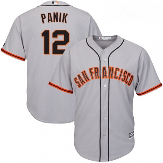 Youth Majestic San Francisco Giants 12 Joe Panik Replica Grey Road Cool Base MLB Jersey Youth Majestic San Francisco Giants 12 Joe Panik Replica Grey Road Cool Base MLB Jersey