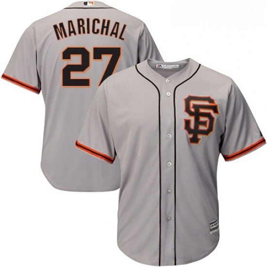 Youth Majestic San Francisco Giants 27 Juan Marichal Replica Grey Road 2 Cool Base MLB Jersey Youth Majestic San Francisco Giants 27 Juan Marichal Replica Grey Road 2 Cool Base MLB Jersey