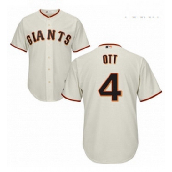 Youth Majestic San Francisco Giants 4 Mel Ott Replica Cream Home Cool Base MLB Jersey Youth Majestic San Francisco Giants 4 Mel Ott Replica Cream Home Cool Base MLB Jersey