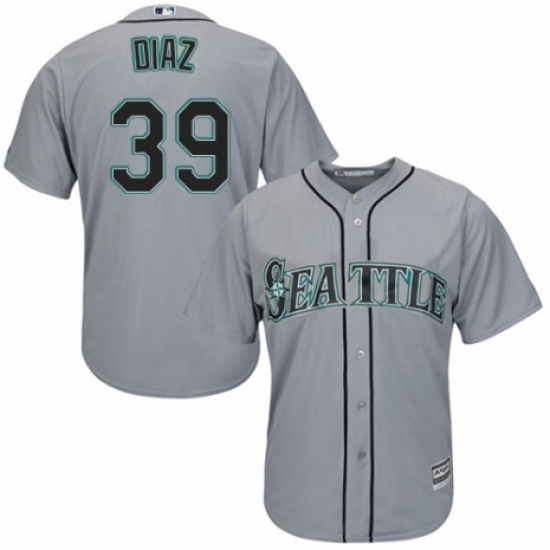 Youth Majestic Seattle Mariners 39 Edwin Diaz Authentic Grey Road Cool Base MLB Jersey Youth Majestic Seattle Mariners 39 Edwin Diaz Authentic Grey Road Cool Base MLB Jersey