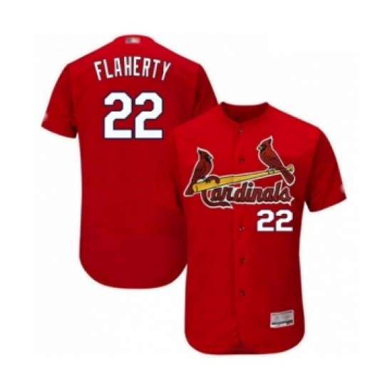 Men St. Louis Cardinals 22 Jack Flaherty Red Alternate Flex Base Authentic Collection Baseball Player Jersey Men St. Louis Cardinals 22 Jack Flaherty Red Alternate Flex Base Authentic Collection Baseball Player Jersey