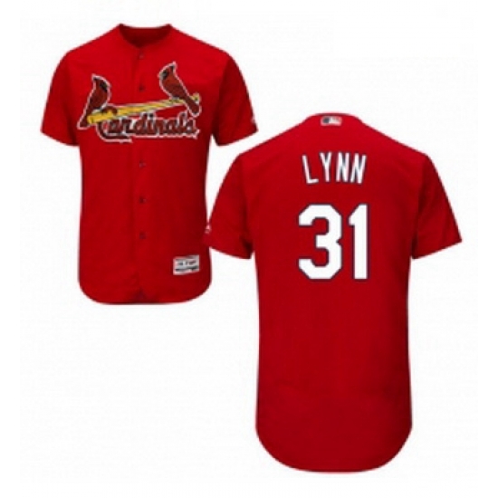 Mens Majestic St Louis Cardinals 31 Lance Lynn Red Alternate Flex Base Authentic Collection MLB Jersey Mens Majestic St Louis Cardinals 31 Lance Lynn Red Alternate Flex Base Authentic Collection MLB Jersey