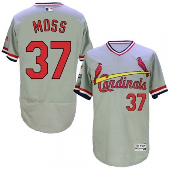Mens Majestic St Louis Cardinals 37 Keith Hernandez Grey Flexbase Authentic Collection Cooperstown MLB Jersey Mens Majestic St Louis Cardinals 37 Keith Hernandez Grey Flexbase Authentic Collection Cooperstown MLB Jersey