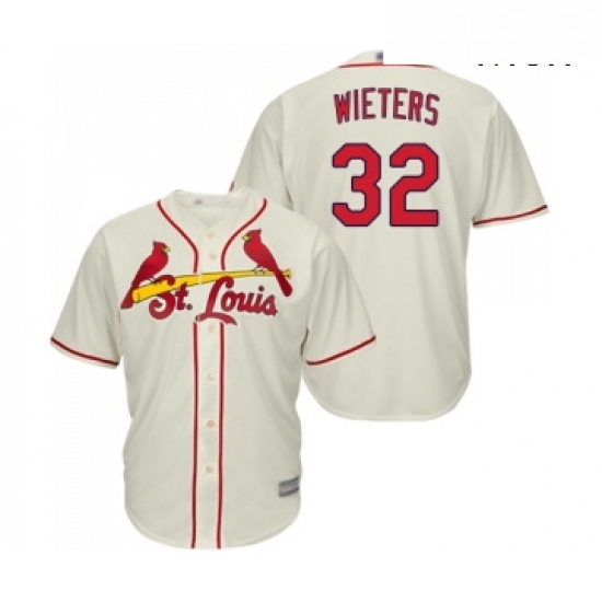 Mens St Louis Cardinals 32 Matt Wieters Replica Cream Alternate Cool Base Baseball Jersey Mens St Louis Cardinals 32 Matt Wieters Replica Cream Alternate Cool Base Baseball Jersey