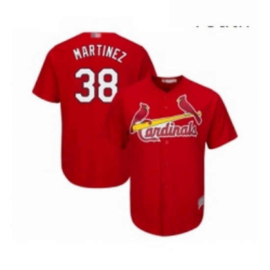 Youth St Louis Cardinals 38 Jose Martinez Replica Red Alternate Cool Base Baseball Jersey Youth St Louis Cardinals 38 Jose Martinez Replica Red Alternate Cool Base Baseball Jersey