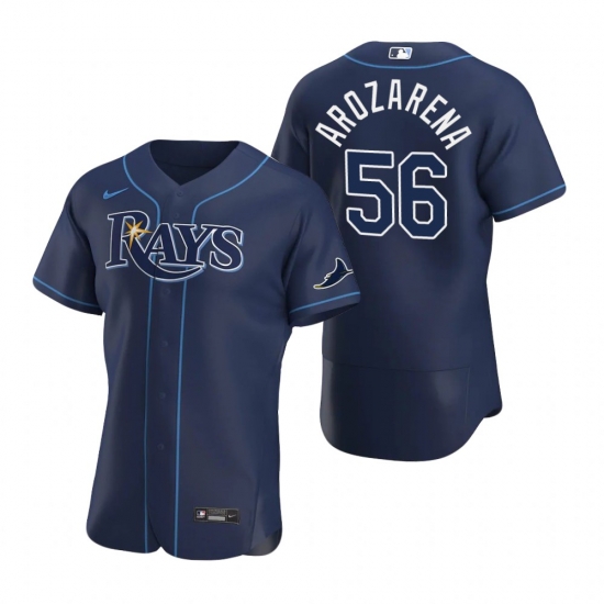 Men Tampa Bay Rays 56 Randy Arozarena Men Nike Navy Alternate 2020 Flex Base Team MLB Jersey Men Tampa Bay Rays 56 Randy Arozarena Men Nike Navy Alternate 2020 Flex Base Team MLB Jersey