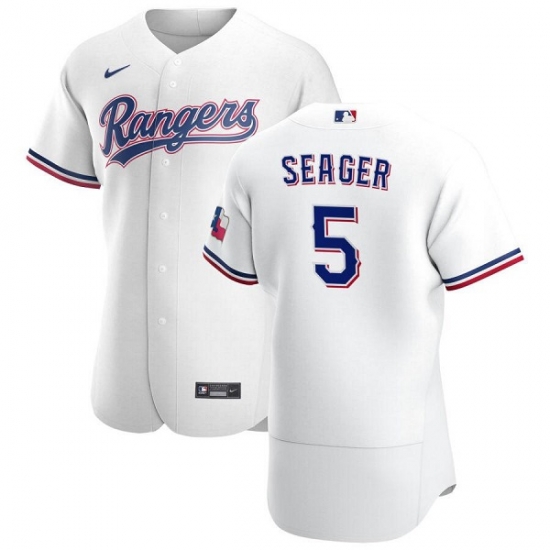 Men Texas Rangers 5 Corey Seager Flex Base Stitched MLB Jersey Men Texas Rangers 5 Corey Seager Flex Base Stitched MLB Jersey