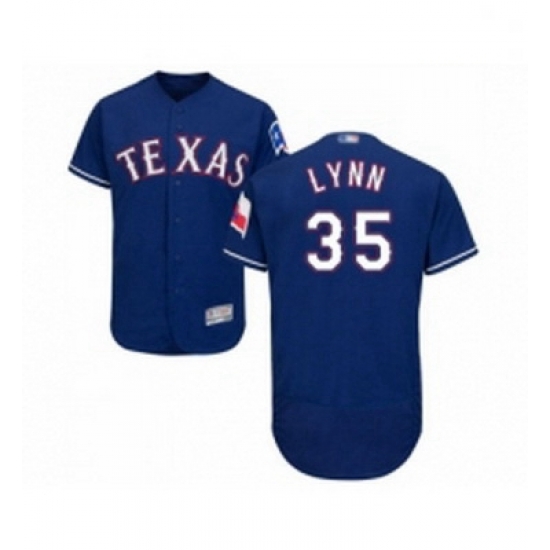 Mens Texas Rangers 35 Lance Lynn Royal Blue Alternate Flex Base Authentic Collection Baseball Jersey Mens Texas Rangers 35 Lance Lynn Royal Blue Alternate Flex Base Authentic Collection Baseball Jersey