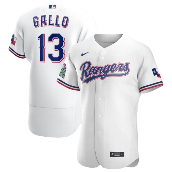 Rangers 13 Joey Gallo White Nike 2020 Flexbase Jersey Rangers 13 Joey Gallo White Nike 2020 Flexbase Jersey