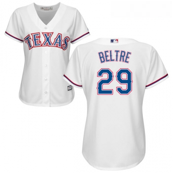 Womens Majestic Texas Rangers 29 Adrian Beltre Replica White Home Cool Base MLB Jersey Womens Majestic Texas Rangers 29 Adrian Beltre Replica White Home Cool Base MLB Jersey
