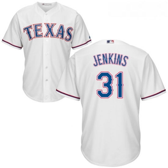 Youth Majestic Texas Rangers 31 Ferguson Jenkins Authentic White Home Cool Base MLB Jersey Youth Majestic Texas Rangers 31 Ferguson Jenkins Authentic White Home Cool Base MLB Jersey