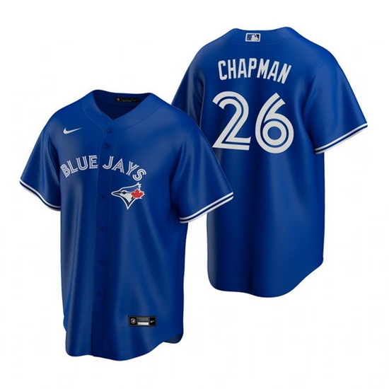 Men Toronto Blue Jays 26 Matt Chapman Royal Cool Base Stitched Jerse Men Toronto Blue Jays 26 Matt Chapman Royal Cool Base Stitched Jerse