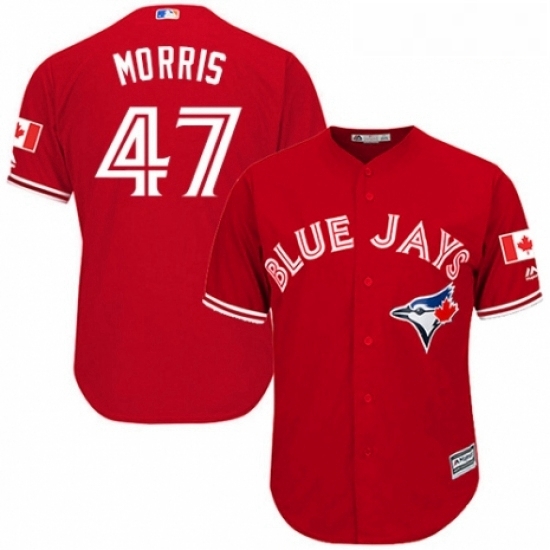 Youth Majestic Toronto Blue Jays 47 Jack Morris Authentic Scarlet Alternate MLB Jersey Youth Majestic Toronto Blue Jays 47 Jack Morris Authentic Scarlet Alternate MLB Jersey