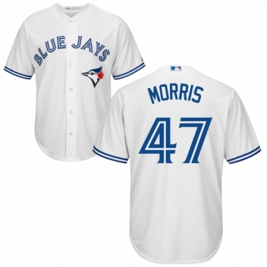Youth Majestic Toronto Blue Jays 47 Jack Morris Authentic White Home MLB Jersey Youth Majestic Toronto Blue Jays 47 Jack Morris Authentic White Home MLB Jersey