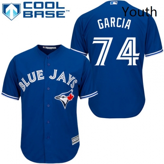 Youth Majestic Toronto Blue Jays 74 Jaime Garcia Replica Blue Alternate MLB Jersey Youth Majestic Toronto Blue Jays 74 Jaime Garcia Replica Blue Alternate MLB Jersey