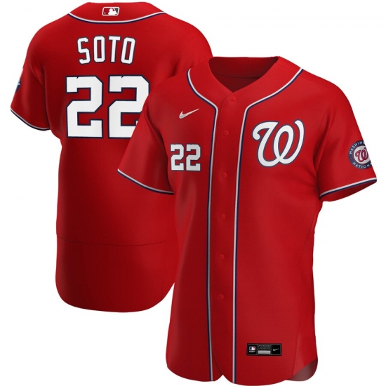 Men Washington Nationals 22 Juan Soto Men Nike Red Alternate 2020 Flex Base Player MLB Jersey Men Washington Nationals 22 Juan Soto Men Nike Red Alternate 2020 Flex Base Player MLB Jersey