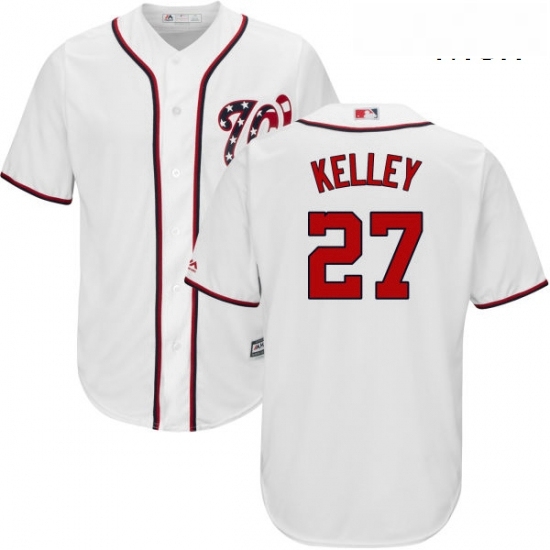 Mens Majestic Washington Nationals 27 Shawn Kelley Replica White Home Cool Base MLB Jersey Mens Majestic Washington Nationals 27 Shawn Kelley Replica White Home Cool Base MLB Jersey