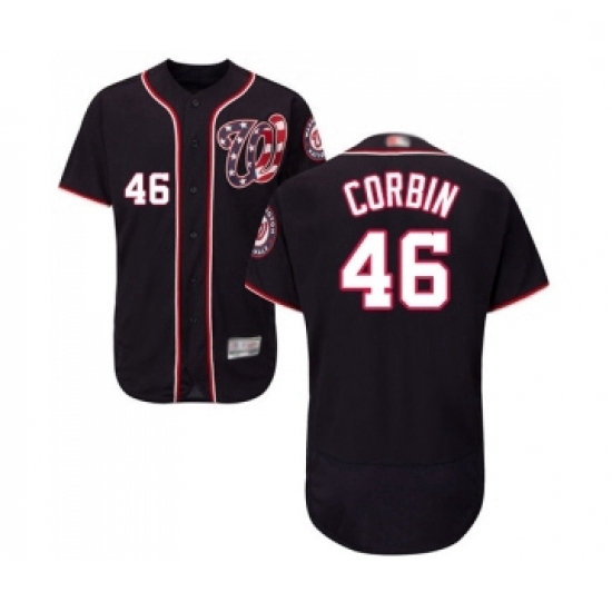 Mens Washington Nationals 46 Patrick Corbin Navy Blue Alternate Flex Base Authentic Collection Baseball Jersey Mens Washington Nationals 46 Patrick Corbin Navy Blue Alternate Flex Base Authentic Collection Baseball Jersey