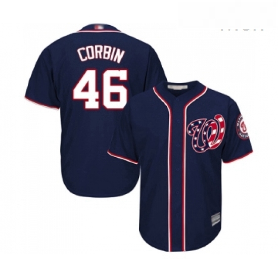 Mens Washington Nationals 46 Patrick Corbin Replica Navy Blue Alternate 2 Cool Base Baseball Jersey Mens Washington Nationals 46 Patrick Corbin Replica Navy Blue Alternate 2 Cool Base Baseball Jersey