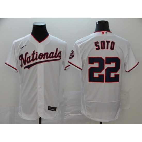 Nationals 22 Juan Soto White Nike 2020 Flexbase Jersey Nationals 22 Juan Soto White Nike 2020 Flexbase Jersey