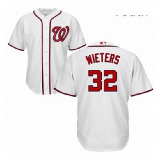Youth Majestic Washington Nationals 32 Matt Wieters Authentic White Home Cool Base MLB Jersey Youth Majestic Washington Nationals 32 Matt Wieters Authentic White Home Cool Base MLB Jersey