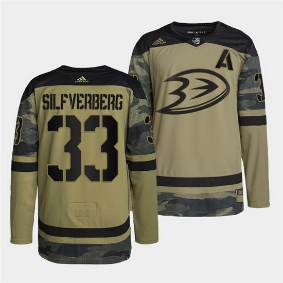 Men Anaheim Ducks 33 Jakob Silfverberg 2022 Camo Military Appreciation Night Stitched jerseyy Men Anaheim Ducks 33 Jakob Silfverberg 2022 Camo Military Appreciation Night Stitched jerseyy