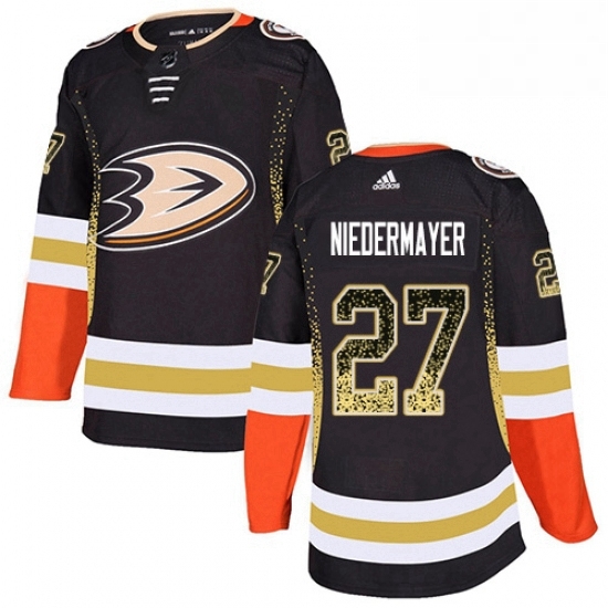 Mens Adidas Anaheim Ducks 27 Scott Niedermayer Authentic Black Drift Fashion NHL Jersey Mens Adidas Anaheim Ducks 27 Scott Niedermayer Authentic Black Drift Fashion NHL Jersey