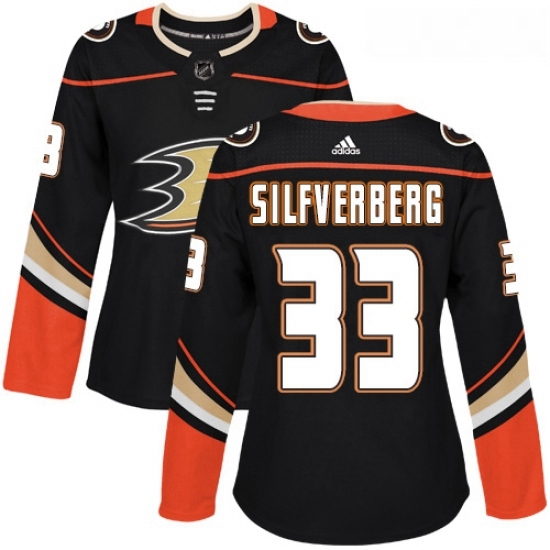 Womens Adidas Anaheim Ducks 33 Jakob Silfverberg Authentic Black Home NHL Jersey Womens Adidas Anaheim Ducks 33 Jakob Silfverberg Authentic Black Home NHL Jersey