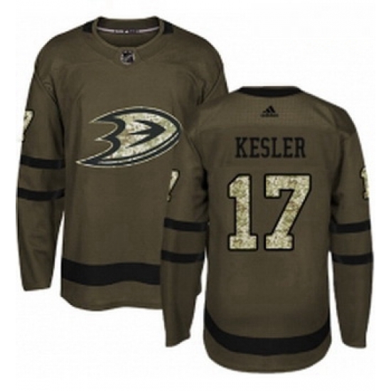 Youth Adidas Anaheim Ducks 17 Ryan Kesler Authentic Green Salute to Service NHL Jersey Youth Adidas Anaheim Ducks 17 Ryan Kesler Authentic Green Salute to Service NHL Jersey