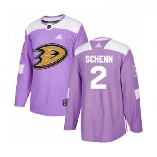 Youth Adidas Anaheim Ducks 2 Luke Schenn Authentic Purple Fights Cancer Practice NHL Jersey Youth Adidas Anaheim Ducks 2 Luke Schenn Authentic Purple Fights Cancer Practice NHL Jersey