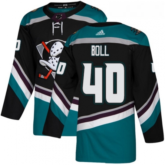 Youth Adidas Anaheim Ducks 40 Jared Boll Authentic Black Teal Third NHL Jersey Youth Adidas Anaheim Ducks 40 Jared Boll Authentic Black Teal Third NHL Jersey