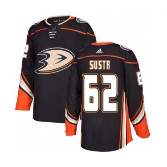Youth Adidas Anaheim Ducks 62 Andrej Sustr Premier Black Home NHL Jersey Youth Adidas Anaheim Ducks 62 Andrej Sustr Premier Black Home NHL Jersey