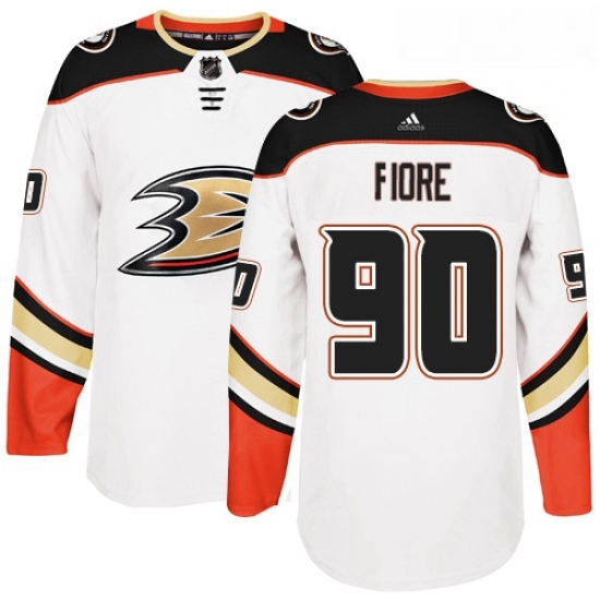 Youth Adidas Anaheim Ducks 90 Giovanni Fiore Authentic White Away NHL Jersey Youth Adidas Anaheim Ducks 90 Giovanni Fiore Authentic White Away NHL Jersey