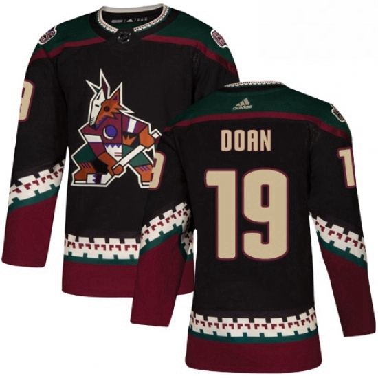 Youth Adidas Arizona Coyotes 19 Shane Doan Authentic Black Alternate NHL Jersey Youth Adidas Arizona Coyotes 19 Shane Doan Authentic Black Alternate NHL Jersey