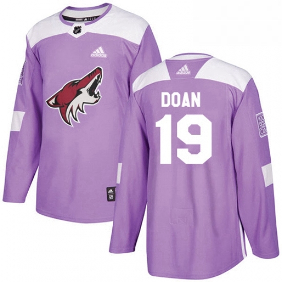 Youth Adidas Arizona Coyotes 19 Shane Doan Authentic Purple Fights Cancer Practice NHL Jersey Youth Adidas Arizona Coyotes 19 Shane Doan Authentic Purple Fights Cancer Practice NHL Jersey