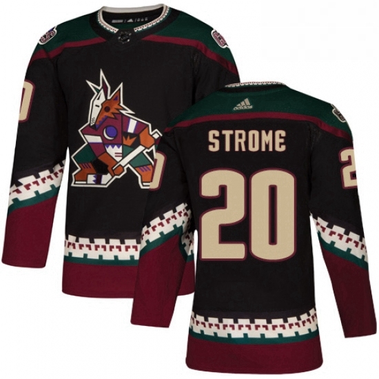Youth Adidas Arizona Coyotes 20 Dylan Strome Authentic Black Alternate NHL Jersey Youth Adidas Arizona Coyotes 20 Dylan Strome Authentic Black Alternate NHL Jersey