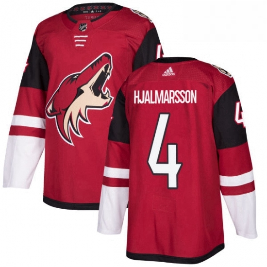 Youth Adidas Arizona Coyotes 4 Niklas Hjalmarsson Authentic Burgundy Red Home NHL Jersey Youth Adidas Arizona Coyotes 4 Niklas Hjalmarsson Authentic Burgundy Red Home NHL Jersey